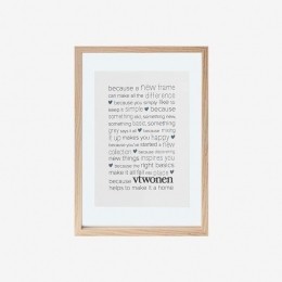 vtwonenFotolijstHout-A4-formaat