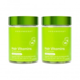 GratisVerzending2xVeganboostHairVitaminsAppel60gummies