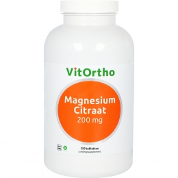 GratisVerzendingVitorthoMagnesiumCitraat200mg250tabletten