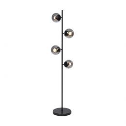 AtmoozVloerlampTwisterE14Metaal-ZwarteStaandeLamp