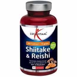 GratisVerzending2xLucovitaalShiitakeReishi90capsules