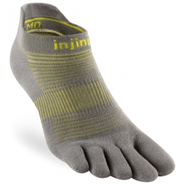 Injinji-RunLightweightNo-Show-HardloopsokkenmaatMgrijs