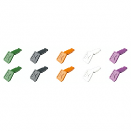 Knipex006110CV02ColorCodeClipsKleurenmix210st