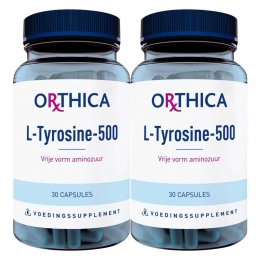 GratisVerzending2xOrthicaL-Tyrosine-50030capsules