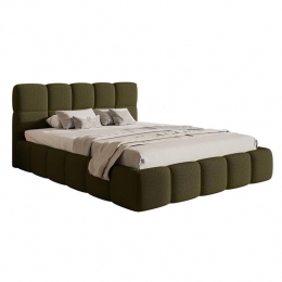 NADUVICollectionChloeBedframe180x200cm-Boucl-Olijfgroen