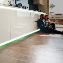 RGBLEDStripLichtslang5m-Lichtslang60LEDsm-IP65voorbuitenenbinnen-PlugPlay-SMD5050-Flex60Series