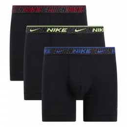 NikeEverydayCottonBoxershortBrief3-PackZwartBlauwGeelRood