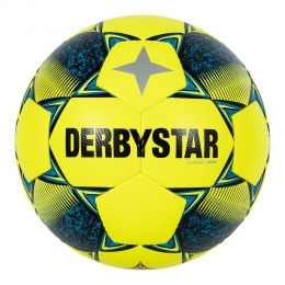 DerbystarClassicLightIIKunstgrasVoetbalMaat5GeelBlauwZwart