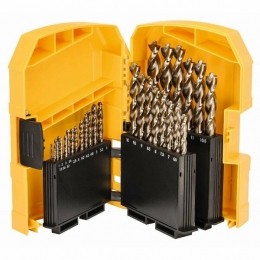 DeWALTDT495729DeligeHSS-CoMetaalborenSetInCassette