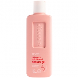 SeepjeWittePerzikenCederhoutDouchegel300ml