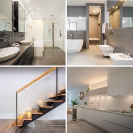 Milano-12xinbouwspotsveranda-DimbaarLED-Completesetmetafstandsbediening-PlugPlay-12Volt3watt-2700K200lumen-IP65waterdicht