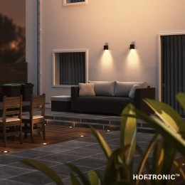 Marion-LEDWandlampKubusZwart-Downlight-Dimbaar-GU10excllichtbron-IP44waterdicht-Voorbinnenenbuiten-Wandspot-Polycarbonaatv