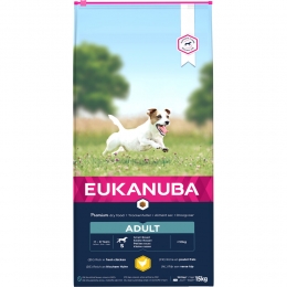 EukanubaAdultSmallHondenvoerKip15kg
