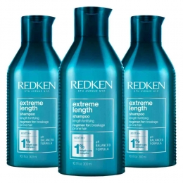 3xRedkenExtremeLengthShampoo300ml