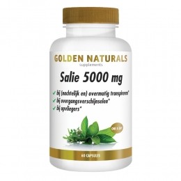 GratisVerzending2xGoldenNaturalsSalie5000mg60vegacapsules