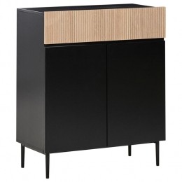 Beliani-BLYTHE-Sideboard2-deurs-ZwartBruin-MDF