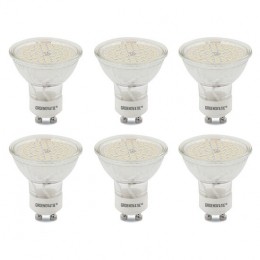 GU10LEDSpotSMD5WWarmWit6-Pack