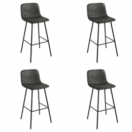 Bronx71IndustrilebarkrukMikkyzwartleer68-79cm-Barkrukken