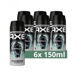 6xAxeAnti-TranspirantSprayApollo150ml
