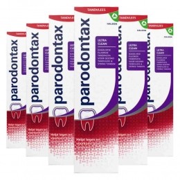 6xParodontaxTandpastabijBloedendTandvleesUltraClean75ml
