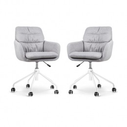 NolonNout-MiaBureaustoelenSetvan2-Grijs-WitOnderstel