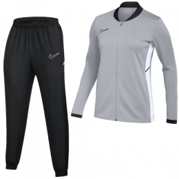 NikeAcademy25TrainingspakFull-ZipKidsGrijsZwartWit