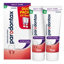 ParodontaxTandpastaUltraCleantegenBloedenTandvlees2x75ml