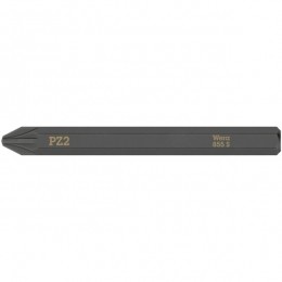 Wera05018164001855SPozidrivBitsVoorSlagschroevendraaiers-PZ2X70mm