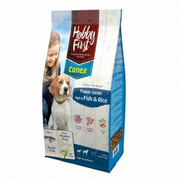 HobbyFirstCanexPuppy-JuniorVis-Rijst12kg