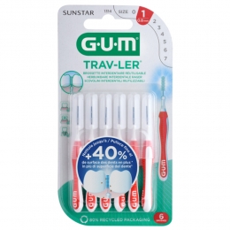 3xGUMTrav-LerRagersRood08mm6stuks
