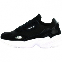 LageSneakersadidasFalconCoreBlackCloudWhite