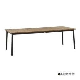 MilouTuintafelBlack240x100x80cmtuinmeubelApplebee-Applebee