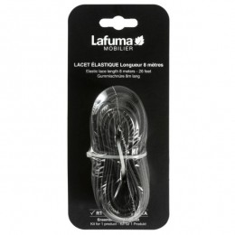 LafumaMobilier-Gummischnre8m-Kampeermeubelaccessoiresmaat8mzwart
