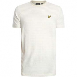 T-shirtKorteMouwLyleampScottT-shirtmetlinnenmixenBretonsestrepen