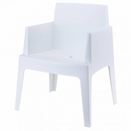 ButiktuinstoelBoxWit