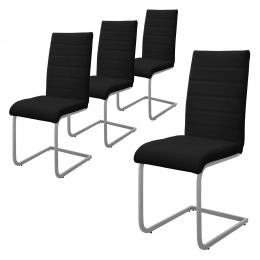 Setvan4eetkamerstoelenLevikunstleerML-Design