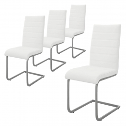 Setvan4eetkamerstoelenLevikunstleerML-Design
