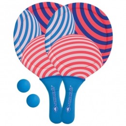 SchildkrtFunSports-NeoprenBeachballSetblauwgeel