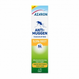 2xAzaronAntiMuggenspray95DEET100ml