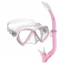 Mares-KidsPirate-Snorkelsetpinkclear