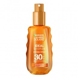 3xGarnierAmbreSolaireIdealBronzeOnzichtbareBeschermendeSpraySPF30150ml