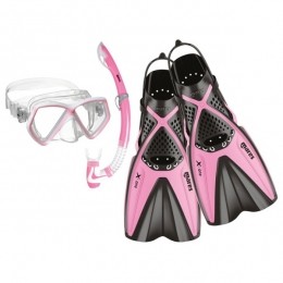 Mares-KidsSetX-OnePirate-Snorkelsetmaat24-29-XSpink