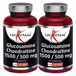 GratisVerzending2xLucovitaalGlucosamineChondrotine1500500mg150tabletten