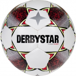 DerbystarClassicS-LightIIVoetbal8x1VlakkenMaat5WitRoodGeel