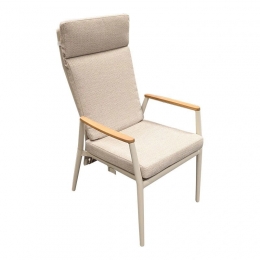 PeejayVerstelbareTuinstoelLatteTrestino-Trestino