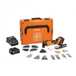FeinAMM500MultimasterPlusTop18VLi-ionAccuMultitoolSet2x20AhInL-BoxxIncl30-DeligeAccessoiresSet