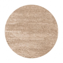 Interieur05RondhoogpoligvloerkleedFenderbeige-200x200cm