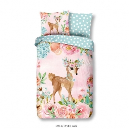 GoodMorningDekbedovertrekKatoenSweetmulti