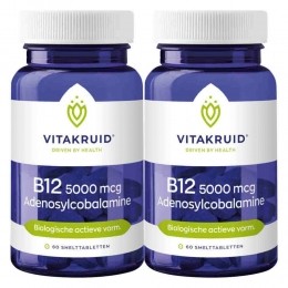GratisVerzending2xVitakruidB12Adenosyl5000Mcg60tabletten