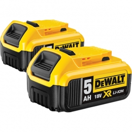 DeWALTDCB184Duopack18VLi-ionXRAccu-50Ah2st